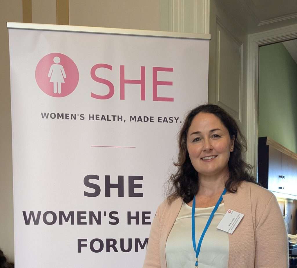 Research Nurse, Érin attending the SHE Women’s Health Forum 2026